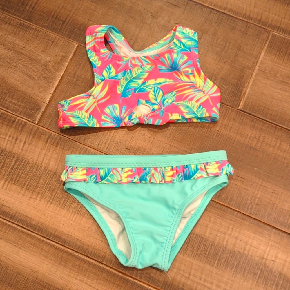 Tropical Two Piece Bikini Swimsuit / 18mth